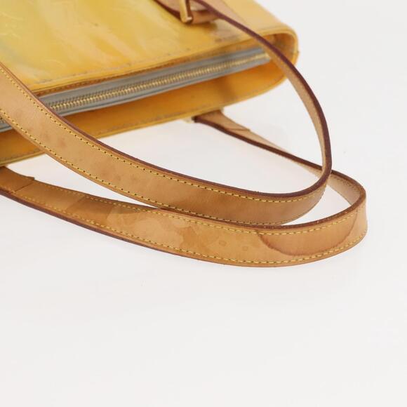 LOUIS VUITTON Monogram Vernis Houston Hand Bag Gris M91053 - Picture 7 of 12